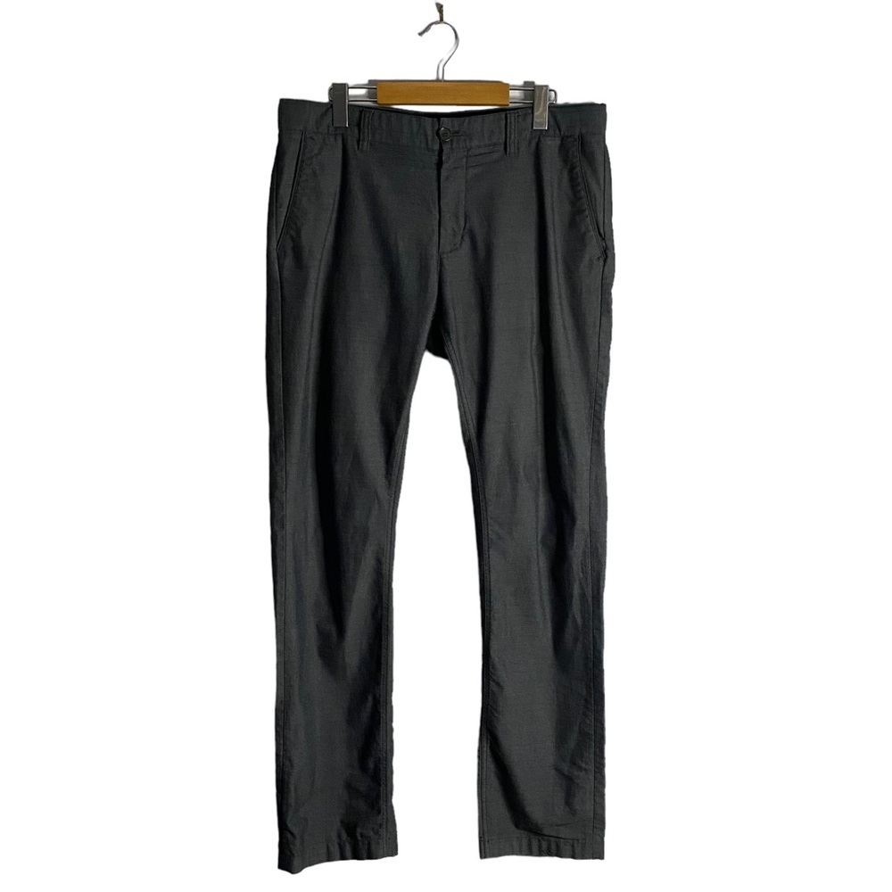 RW&CO Men's Gray Slim Fit Dress Pants